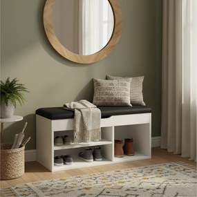 Szafka na buty z siedziskiem TRIA, 80 x 43 x 30 cm