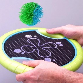 Piłki fuzzy, 7 cm, zielono-niebieskie, 5 szt.