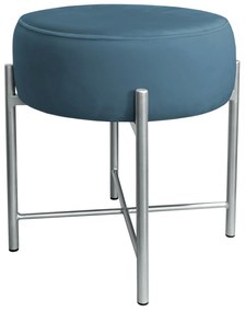 Taboret Pola noga metalowa szara MG33