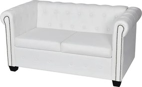 2-osobowa biała sofa w stylu B0-L43
