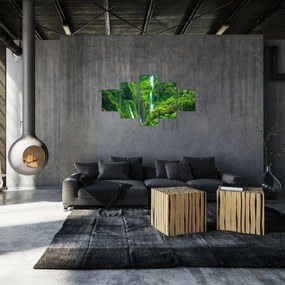 Obraz - Wodospady Madakaripura, Jawa Wschodnia, Indonezja (125x70 cm)
