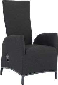 Doppler PARIS LIKA-TEX® regulowany fotel ogrodowy antracyt