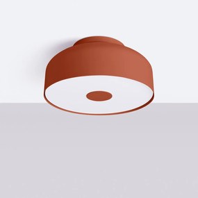 Plafon OMIQ ochra czerwona mat SOLLUX  LIGHTING