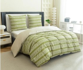 PrzytulneMieszkanie.pl PrzytulneMieszkanie.pl Pościel z mikroflanelu GREENSORY zielona Rozmiar pościeli: 70 x 90 cm | 140 x 200 cm