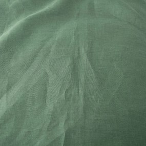 Komplet pościeli lnianej Linen 150x200cm green