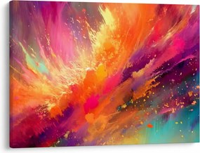 Obraz - Dynamiczna abstrakcja (70x50 cm)
