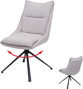 Krzesło do jadalni MCW-N71,  kremowo-beżowy