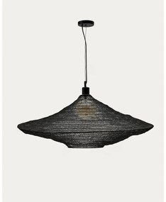 Czarna lampa wisząca ø 87 cm Makai – Kave Home