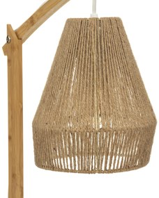 Lampa bambusowa stołowa PALM, 55 cm