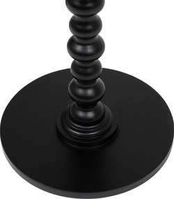 Stolik kawowy ALIX na ozdobnej nodze, Ø 38 cm