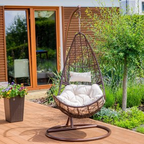 Fotel wiszący Alfred wenge PATIO