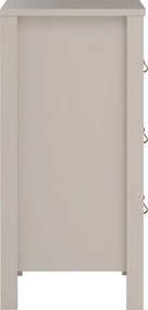 Komoda z szufladami na nóżkach Madrid 3S, kaszmir mat