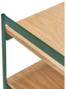 Stolik z blatem w dekorze dębu 43x43 cm Jaunty – Hübsch