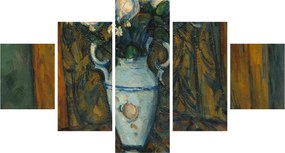 Obraz - Paul Cézanne, Vase of Flowers, reprodukcje (125x70 cm)