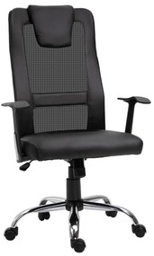 Vinsetto fotel biurowy z masażem ergonomiczny fotel do pracy relaksu wygodne krzesło do biura domowego | Aosom PL