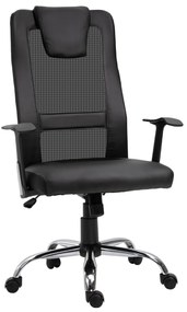 Vinsetto Fotel biurowy z funkcją masażu wygodny fotel do pracy i relaksu | Aosom PL