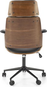 Nowoczesny fotel biurowy Weber z oparciem ze sklejki