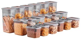 Pojemniki na żywność 18 szt. na żywność Fresco – Hermia