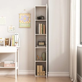 Szafa kolumnowa w stylu loftowym z 2 drzwiami - 174×31×30 cm