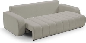 Sofa BALOO z funkcja spania i pojemnikiem JASNY SZARY LAMBI 11