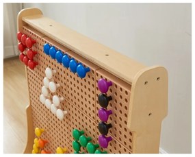 Masterkidz kolorowe kołeczki jumbo do tablicy stem 64 szt. - 8 kolorów