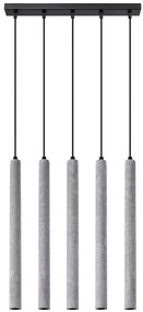 Betonowa loftowa lampa wisząca nad stół - A381 W6-B94