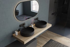 Umywalka nablatowa NT04Stal nierdzewna - Ø 40 cm