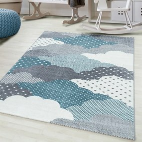 Niebiesko-szary dywan dziecięcy 80x150 cm Bambi – Ayyildiz Carpets