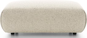 Nowoczesny puf do salonu ecru W4-K25