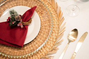 Obrączki na serwetki świąteczne, 2 szt.