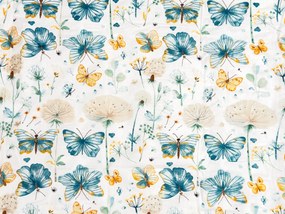 PrzytulneMieszkanie.pl PrzytulneMieszkanie.pl Pościel z kory do łóżeczka Renforcé ELIVINE biała Rozmiar pościeli: 45 x 65 cm | 90 x 140 cm