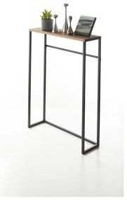 Czarna konsola 18.5x60 cm Tower – YAMAZAKI