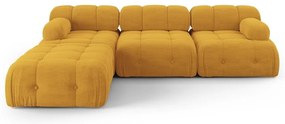 Musztardowy narożnik Ferento – Cosmopolitan Design