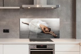 Panel szklany do Kuchni Baletnica w Białej Sukni