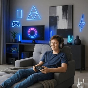 Fotel Wypoczynkowy Sofa NEO Szary Tapicerowany Nowoczesny