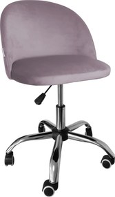 Fotel obrotowy COLIN krzesło biurowe fotel ergonomiczny do biurka : Kolor Stelaża - Chrom, Kolor tkaniny - VELVET - MG55, Typ siedziska - Siedzisko obrotowe 360°, Typ tkaniny - Velvet