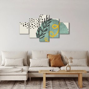 Obraz - Arkusze abstrakcyjne N⁰1 (125x70 cm)