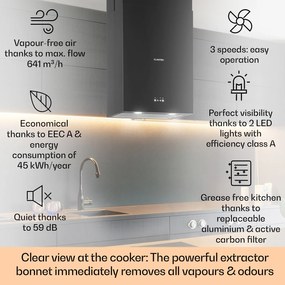Klarstein Structura Okap wyspowy