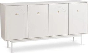 Komoda do Salonu MARLEN 155 cm Kaszmir Czterodrzwiowa Nowoczesna