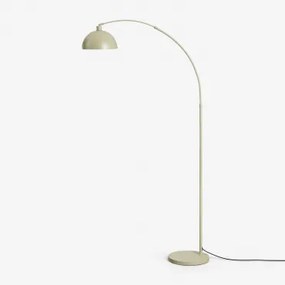 Lampa Podłogowa Diala Z Żelaza Salvia Zieleń & 200 X 100 Cm - Sklum