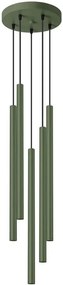 Zielona stylowa lampa wisząca M088 D5-F30