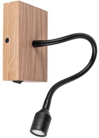 Spot-Light 5721174 - LED kinkiet LECTOR LED/2,5W/230V dąb