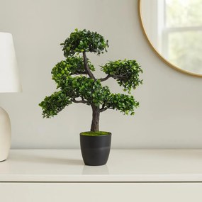 Sztuczne drzewko Bonsai w doniczce, 32 x 32 x 50 cm