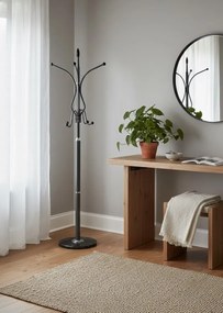 Szary stojący wieszak N7-P02