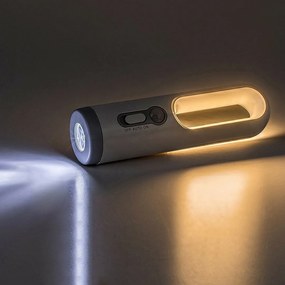 Rabalux 76108 przenośna lampa i latarka z czujnikiem ładowania Radko, 3 W, IP20