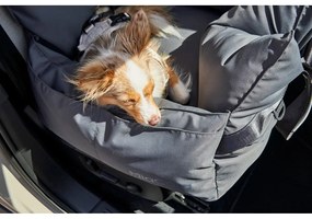 Ciemnoszara torba transportowa dla psów 50x50 cm Viaggio Asphalt – MiaCara