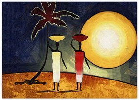 Obraz starożytnego obrazu (70x50 cm)
