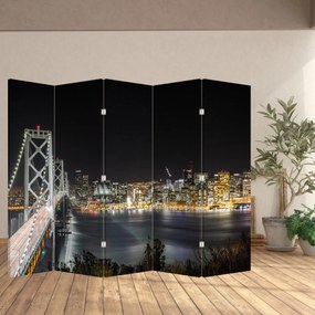 Parawan - Most Brookliński i Nowy Jork (210x170 cm)
