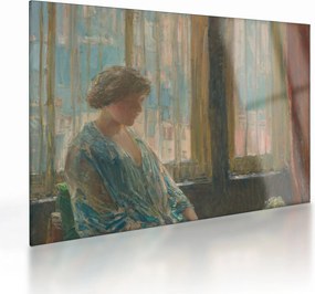 Obraz na szkle - Childe Hassam, The New York Window, reprodukcje (70x50 cm)