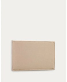 Beżowy tapicerowany zagłówek 186x106 cm Tanit – Kave Home